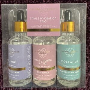 Natural Infusion Australia Triple Hydration Trio Serum Set - 3x50ml NIB